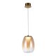 Lampa wisząca LED 8W Pamela 20 BRASS AZ6184 Azzardo