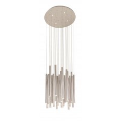 Lampa wisząca LED chrom ORGANIC Ix33 P0175D MaxLight