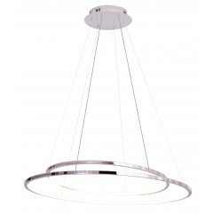 Lampa wisząca LED chrom QUEEN CR II P0375D MaxLight