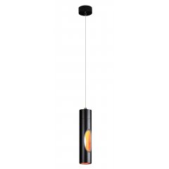 Lampa wisząca LED czarna GOLDEN P0176 MaxLight