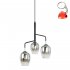 Lampa wisząca Lesla PEN-5359-3-BKCR Italux