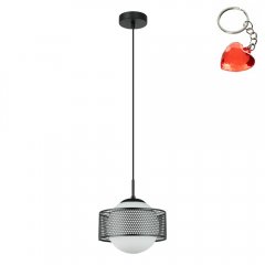 Lampa wisząca LOMICA PND-55456-1L-BK Italux