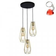 Lampa wisząca LUGO GOLD 2697 TK Lighting