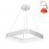 Lampa wisząca Luigi 3945-850SQP-WH-3 Italux