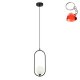 Lampa wisząca LUPUS PND-3965-1-BK Italux