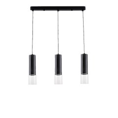 Lampa wisząca MANACOR 3 LP-232 / 3L BK Light Prestige