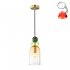 Lampa wisząca MANSO PND-37462C-MC-GD Italux