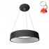 Lampa wisząca Mattia 3936-832RP-BK-3 Italux