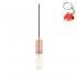 Lampa wisząca Moderna DS-M-038 RED COPPER Italux