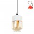 Lampa wisząca Molina MDM-2377/1 W+AMB Italux