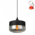 Lampa wisząca Molina MDM-2380/1 BK+SG Italux