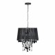 Lampa wisząca Mona 3 LP-5005/3P czarna Light Prestige