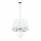 Lampa wisząca Mona 5 LP-5005/5P srebrna Light Prestige