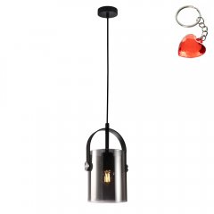 Lampa wisząca NANESMA PND-32453-1-BK + SG Italux