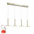 Lampa wisząca Oliver MD17033012-4B GOLD Italux