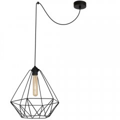 Lampa wisząca pająk pojedynczy druciak SPINDEL BASKET 4078 Luminex