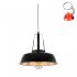 Lampa wisząca Paloma MDM-3619/1M BK+GD Italux