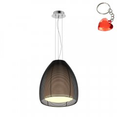 Lampa wisząca PICO MD9023-1L czarna Zuma Line