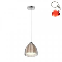 Lampa wisząca PICO MD9023-1S srebrna Zuma Line