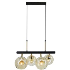 Lampa wisząca PIRAN 2208 / 4 BL TR Elem