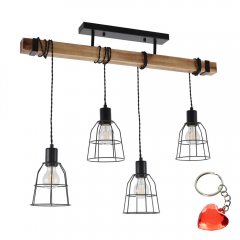 Lampa wisząca Ponte PND-4290-4-L Italux