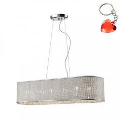 Lampa wisząca Quartz P0173-06S CH Italux