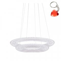 Lampa wisząca Rea AD16001-1A + 1B WH Italux