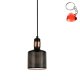 Lampa wisząca Restenza PND-2439-1-BK Italux