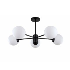 Lampa wisząca Roma 5 czarny LP-1345 / 5P BK Light Prestige