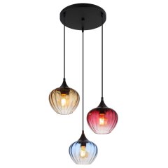 Lampa wisząca SANDER 15748-3HR Globo