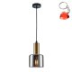 Lampa wisząca SANTIA PND-65342-1-BRO+SG Italux