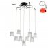 Lampa wisząca Santiago MDM15302/9 Italux