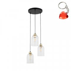 Lampa wisząca SATIPO TRANSPARENT 5627 TK Lighting