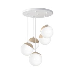 Lampa wisząca SFERA WOOD MLP5426 Milagro