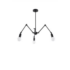 Lampa wisząca STARK 3 czarny SL.0611 Sollux