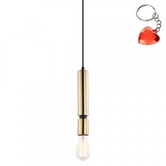 Lampa wisząca Torla PEN-5041-1-BKBR Italux