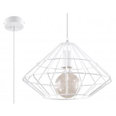 Lampa wisząca UMBERTO Biała SL.0293 Sollux