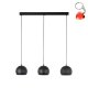 Lampa wisząca ZOE BLACK 10169 TK Lighting