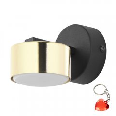 Kinkiet DALLAS GOLD / BLACK 6090 TK Lighting