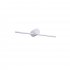 Kinkiet łazienkowy LED 6W IP44 MODERN SLIM LP-777/1W M WH Light Prestige