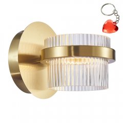 Kinkiet LED 9W TIARA WL-77362-9W-GD Italux