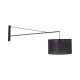 Kinkiet na wysięgniku GLORII BLACK 6639 TK Lighting