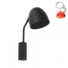 Kinkiet z włącznikiem SOHO BLACK 4167 TK Lighting