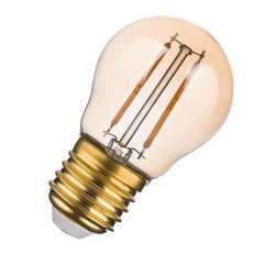 Żarówka kulka LED E27 2W WW P45 AMBER 3574 TK Lighting