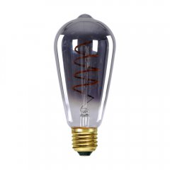 Żarówka LED 6W Spiral Smoke E27 2200K 3S DIMM 757-ST64-3DM-SR-SM Italux