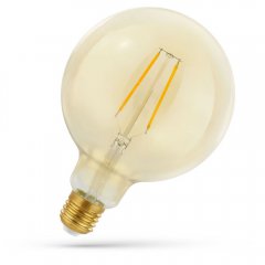 Żarówka LED E27 GLOB 5,5W COG WW Amber Smart WOJ + 14530 Spectrum