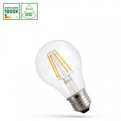 Żarówka LED GLS COG 4W E27 1800K WOJ + 14654 Spectrum