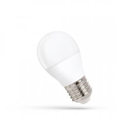 Żarówka LED Kulka 8W E27 NW WOJ + 14472_8W Spectrum