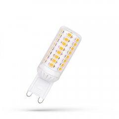 Żarówka LED G9 4,5W Premium WW WOJ + 14436 Spectrum