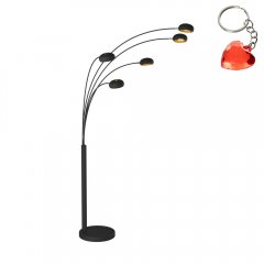 Lampa podłogowa BRANCA TS-5805-BKGO Zuma Line